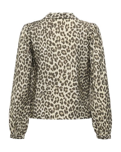  JDY - JDYBeatrice Life V-Neck Skjorte - Birch